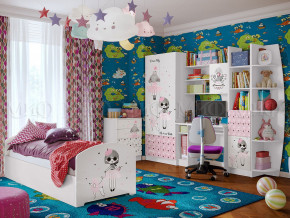 Детская комната Юниор-2 Мальвина в Североуральске - severouralsk.magazinmebel.ru | фото