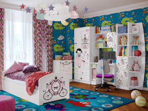 Детская комната Юниор-2 Принцесса в Североуральске - severouralsk.magazinmebel.ru | фото