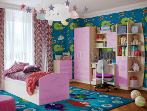 Детская комната Юниор-2 Сиреневый в Североуральске - severouralsk.magazinmebel.ru | фото - изображение 1