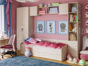 Детская комната Вега 1 Дуб беленый в Североуральске - severouralsk.magazinmebel.ru | фото