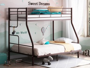 Двухъярусная кровать Гранада-3 140 коричневый в Североуральске - severouralsk.magazinmebel.ru | фото
