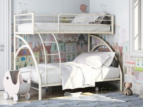 Двухъярусная кровать Виньола 2 слоновая кость в Североуральске - severouralsk.magazinmebel.ru | фото
