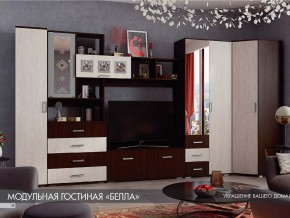 Гостиная Белла венге с угловым шкафом в Североуральске - severouralsk.magazinmebel.ru | фото