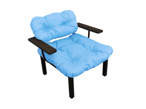 Кресло Дачное голубая подушка в Североуральске - severouralsk.magazinmebel.ru | фото - изображение 1
