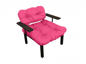 Кресло Дачное розовая подушка в Североуральске - severouralsk.magazinmebel.ru | фото - изображение 1