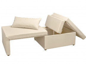 Кресло-кровать Милена рогожка cream в Североуральске - severouralsk.magazinmebel.ru | фото - изображение 2