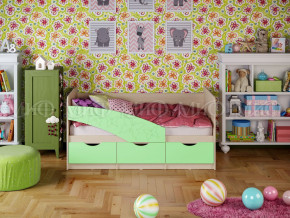Кровать Бабочки 1600 Салатовый в Североуральске - severouralsk.magazinmebel.ru | фото - изображение 1