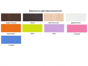 Кровать чердак Малыш 70х160 белый с фасадом для рисования феритейл в Североуральске - severouralsk.magazinmebel.ru | фото - изображение 2