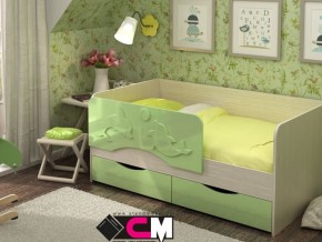 Кровать детская Алиса КР 812 зеленая 1600 в Североуральске - severouralsk.magazinmebel.ru | фото