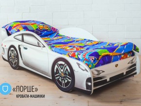 Кровать детская машинка Порше в Североуральске - severouralsk.magazinmebel.ru | фото - изображение 1