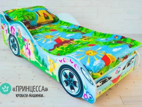 Кровать детская машинка Принцесса в Североуральске - severouralsk.magazinmebel.ru | фото