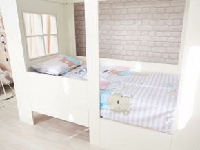 Кровать детская Теремок без ящика белая в Североуральске - severouralsk.magazinmebel.ru | фото - изображение 2