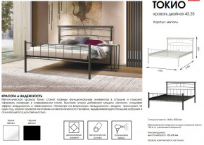 Кровать двойная 42.25 Токио в Североуральске - severouralsk.magazinmebel.ru | фото - изображение 2