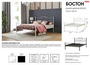 Кровать двойная 42.26-01 Бостон в Североуральске - severouralsk.magazinmebel.ru | фото - изображение 2
