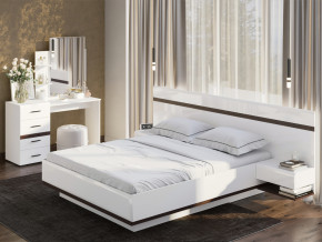 Кровать двойная Соло 1600 Белый в Североуральске - severouralsk.magazinmebel.ru | фото - изображение 2