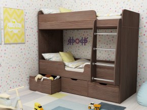 Кровать двухъярусная Малыш двойняшка бодега в Североуральске - severouralsk.magazinmebel.ru | фото