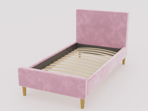 Кровать Линси 900 розовый в Североуральске - severouralsk.magazinmebel.ru | фото