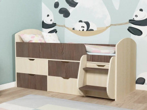 Кровать Малыш-7 Дуб-Бодега в Североуральске - severouralsk.magazinmebel.ru | фото - изображение 1
