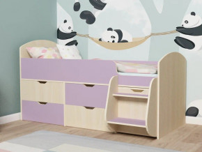 Кровать Малыш-7 Дуб-Ирис в Североуральске - severouralsk.magazinmebel.ru | фото