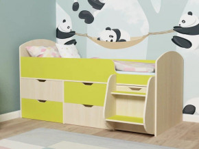 Кровать Малыш-7 Дуб-лайм в Североуральске - severouralsk.magazinmebel.ru | фото