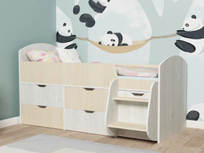 Кровать Малыш-7 Винтербер-Дуб в Североуральске - severouralsk.magazinmebel.ru | фото - изображение 1