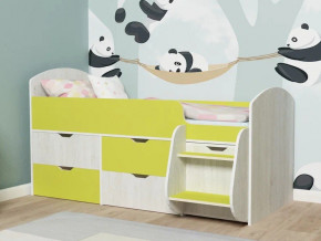 Кровать Малыш-7 Винтербер-Лайм в Североуральске - severouralsk.magazinmebel.ru | фото