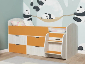 Кровать Малыш-7 Винтербер-Оранжевый в Североуральске - severouralsk.magazinmebel.ru | фото - изображение 1