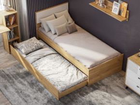 Кровать одинарная Милан выкатная с настилом в Североуральске - severouralsk.magazinmebel.ru | фото - изображение 1