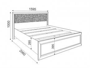 Кровать с настилом 1400 Саванна М04 в Североуральске - severouralsk.magazinmebel.ru | фото - изображение 2