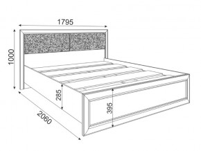 Кровать с настилом 1600 Саванна М05 в Североуральске - severouralsk.magazinmebel.ru | фото - изображение 2