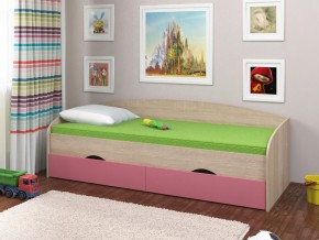 Кровать Соня 2 сонома-розовый в Североуральске - severouralsk.magazinmebel.ru | фото