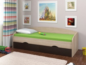 Кровать Соня 2 сонома-венге в Североуральске - severouralsk.magazinmebel.ru | фото