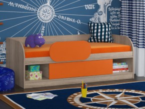 Кровать Соня 4 сонома-оранжевый в Североуральске - severouralsk.magazinmebel.ru | фото - изображение 3