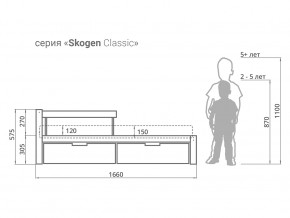 Кровать Svogen classic с ящиками и бортиком бежево-белый в Североуральске - severouralsk.magazinmebel.ru | фото - изображение 2