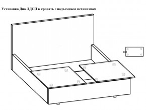 Кровать Токио норма 120 с механизмом подъема и дном ЛДСП в Североуральске - severouralsk.magazinmebel.ru | фото - изображение 5