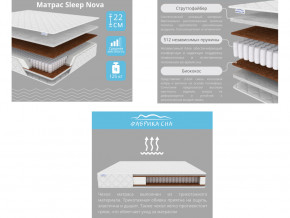 Матрас Sleep Nova шириной 1400 мм в Североуральске - severouralsk.magazinmebel.ru | фото - изображение 2