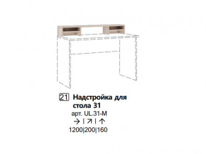 Надстройка для стола 31 (Полка) в Североуральске - severouralsk.magazinmebel.ru | фото