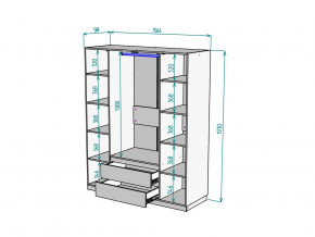 Шкаф Malta light H302 Белый в Североуральске - severouralsk.magazinmebel.ru | фото - изображение 2